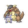 Mega Kangaskhan front sprites