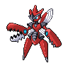 Mega Scizor front sprites