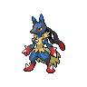 Mega Lucario front sprites