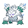 Mega Abomasnow front sprites