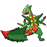 Mega Sceptile front sprites