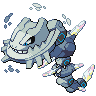 Mega Steelix front sprites