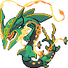 Mega Rayquaza front sprites