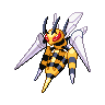 Mega Beedrill front sprites