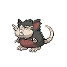 Alolan Raticate front sprites