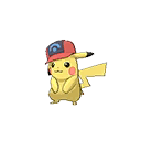 Sinnoh Cap Pikachu front sprites