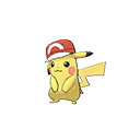 Kalos Cap Pikachu front sprites