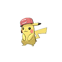 Alola Cap Pikachu front sprites