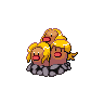 Alolan Dugtrio front sprites