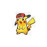 World Cap Pikachu front sprites