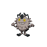 Galarian Meowth front sprites