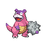 Galarian Slowbro front sprites