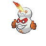 Zen Galarian Darmanitan front sprites
