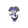 Female Indeedee front sprites