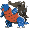 Gigantamax Blastoise front sprites