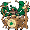 Gigantamax Rillaboom front sprites