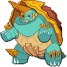 Gigantamax Drednaw front sprites