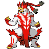 Gigantamax Single Strike Urshifu front sprites