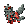 Hisuian Arcanine front sprites