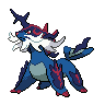 Hisuian Samurott front sprites