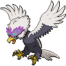 Hisuian Braviary front sprites