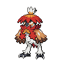 Hisuian Decidueye front sprites