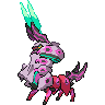Mega Scolipede front sprites