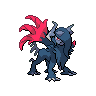 Mega Absol Z front sprites