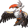 Mega Staraptor front sprites