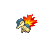 Cyndaquil front sprites