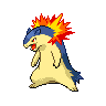Typhlosion front sprites