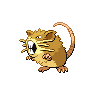 Raticate front sprites