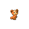 Teddiursa front sprites
