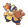 Hariyama front sprites