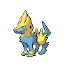Manectric front sprites