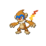 Monferno front sprites