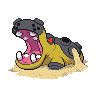 Hippowdon front sprites