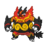 Emboar front sprites