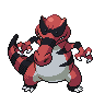 Krookodile front sprites