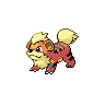 Growlithe front sprites