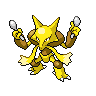 Alakazam front sprites