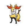 Braixen front sprites
