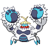 Crabominable front sprites