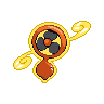 Fan Rotom back sprites