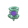 Snowy Castform back sprites