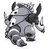 Mega Aggron back sprites