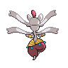 Mega Medicham back sprites