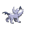 Mega Absol back sprites