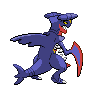 Mega Garchomp back sprites