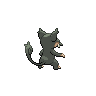 Alolan Rattata back sprites